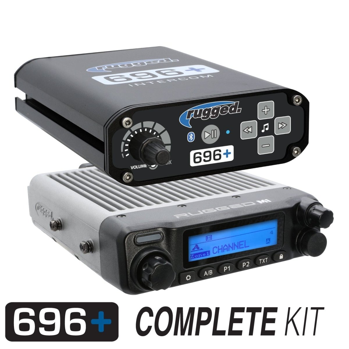 Rugged Radios 696 PLUS intercom and M1 mobile radio for UTV communication