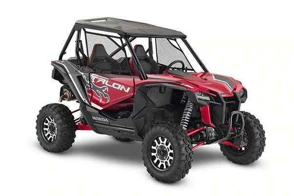Red Honda Talon UTV showcasing top Honda Talon accessories for performance, safety, and comfort upgrades