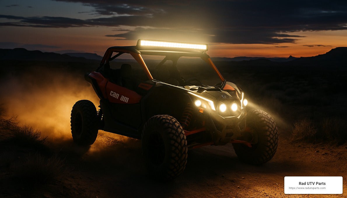 Bright Ideas: Enhancing Your Can-Am Maverick with New Lights - Rad UTV Parts
