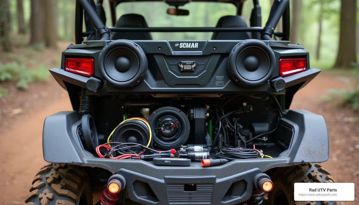How to Install UTV Audio in 5 Easy Steps - Rad UTV Parts