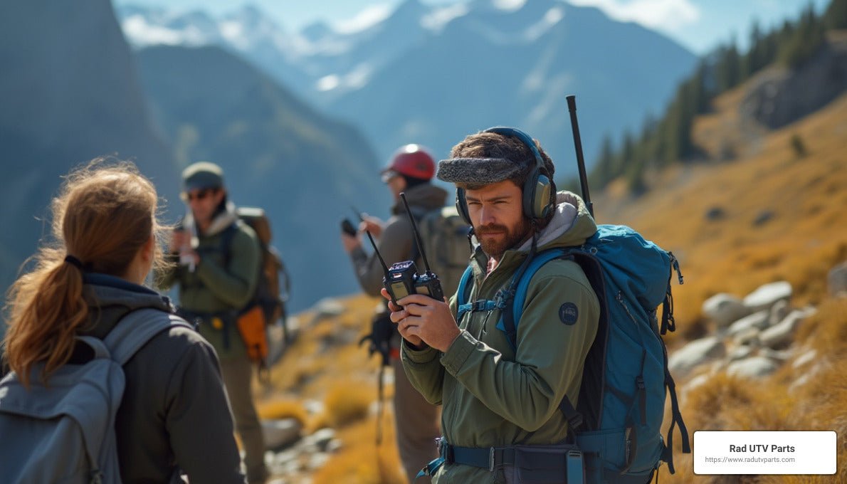 Long Range Two-Way Radios: Best Picks for Clear Communication - Rad UTV Parts