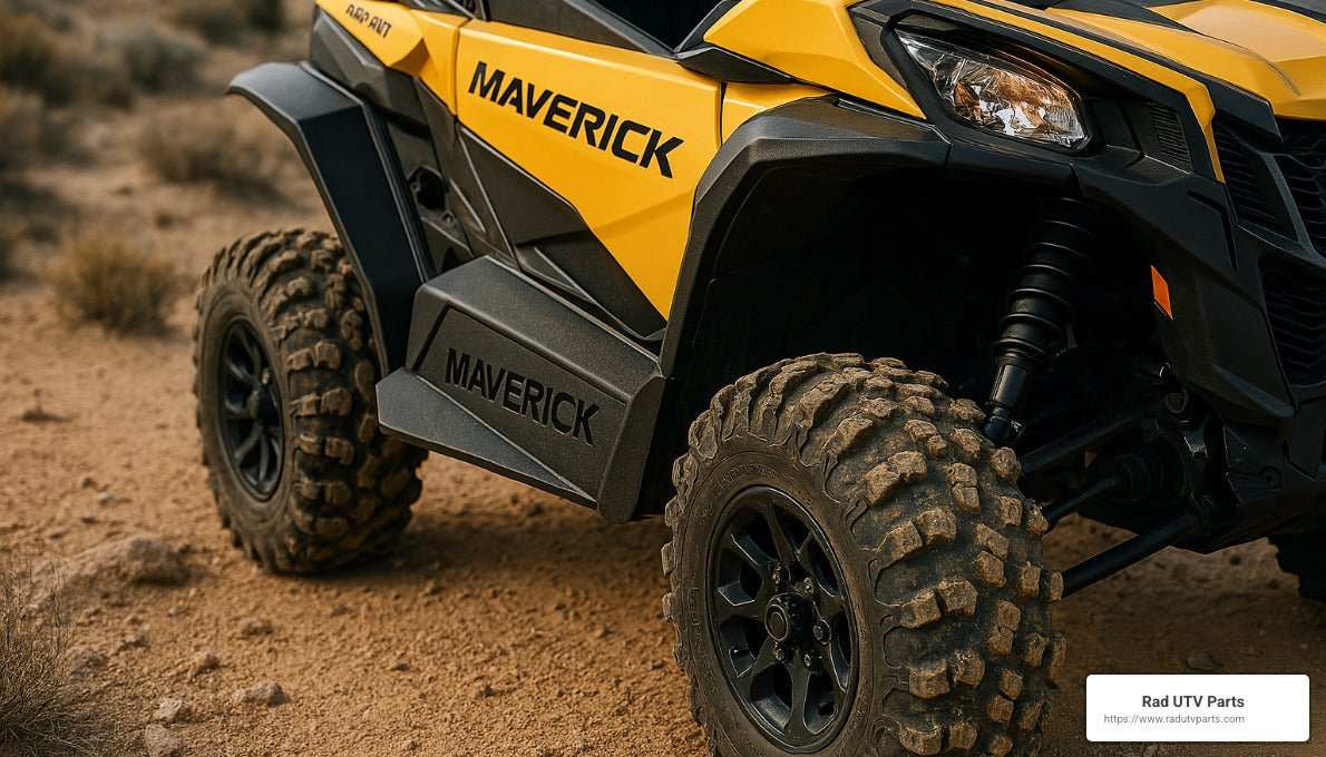Maverick Fender Flares: A Comprehensive Comparison Guide - Rad UTV Parts