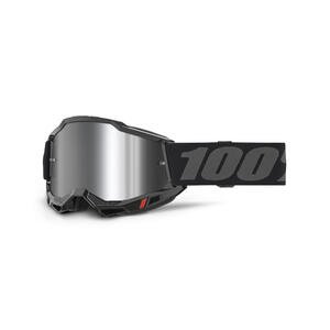 100% Strata 2 with Silver Mirror Goggles - Rad UTV Parts