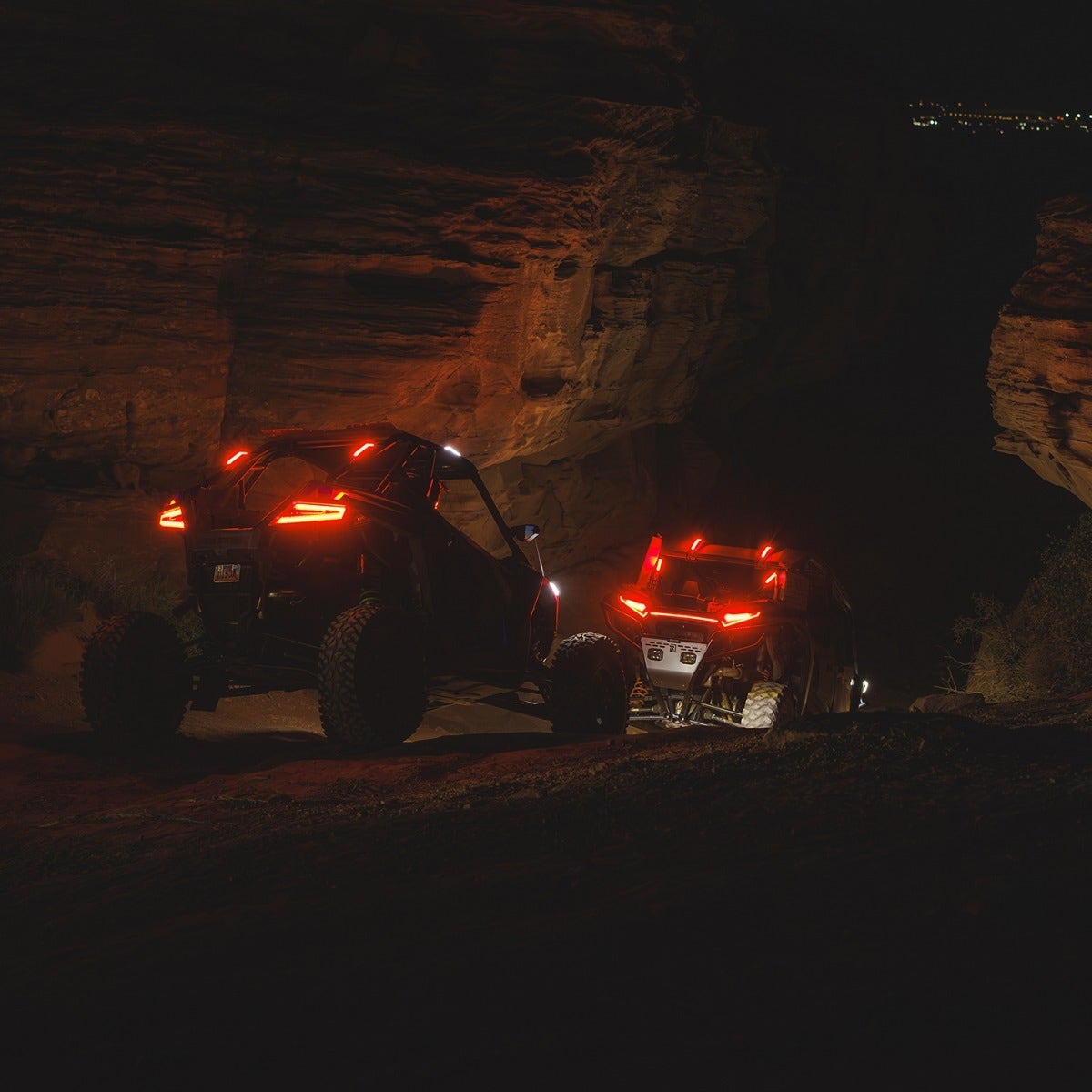 Polaris RZR XP 2017-2023 Apex Lights (Red)