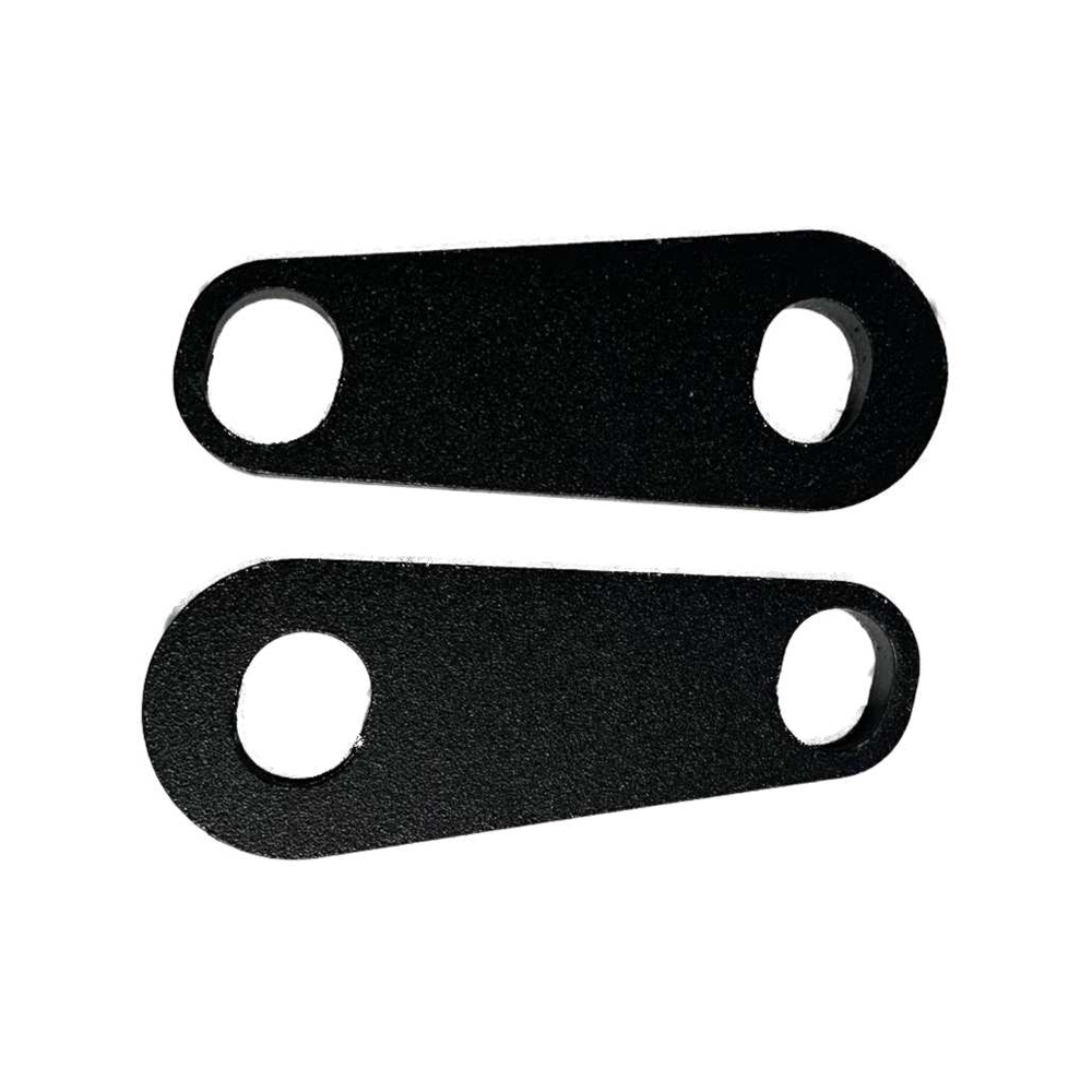 Honda Talon Winch Plate — Honda Talon Winch Plate by AJK Offroad Black Hardware Pieces