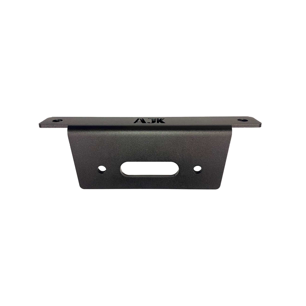 Honda Talon Winch Plate — Honda Talon Winch Plate by AJK Offroad Front View