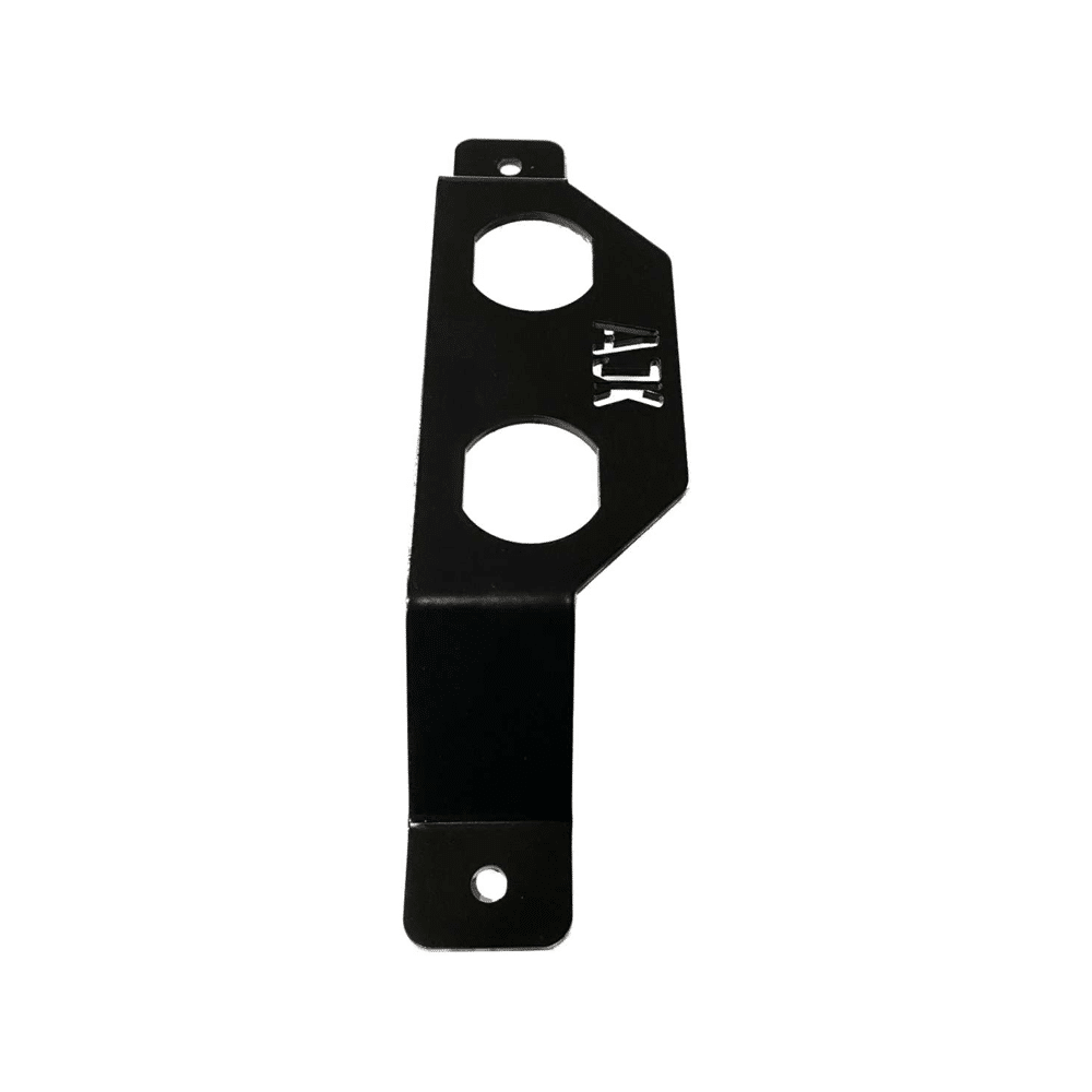 Battery Terminal Relocation Kit — Battery Terminal Relocation Kit AJK Offroad black bracket right view
