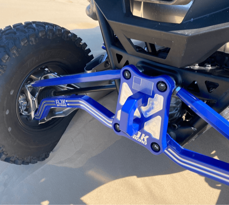 Polaris Pro R / Turbo R High Clearance Radius Rods — Polaris Pro R / Turbo R High Clearance Radius Rods by AJK Offroad in Blue