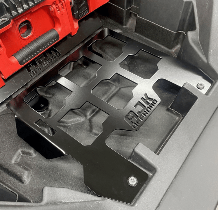 Polaris RZR Pro R Packout Mount — Polaris RZR PRO R Packout Mount by AJK Offroad Installed with Side View