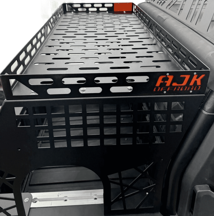 Polaris Xpedition Headache Rack – ¾ Rack — Polaris Xpedition Headache Rack 3/4 Rack by AJK Offroad Top Down View of Rack