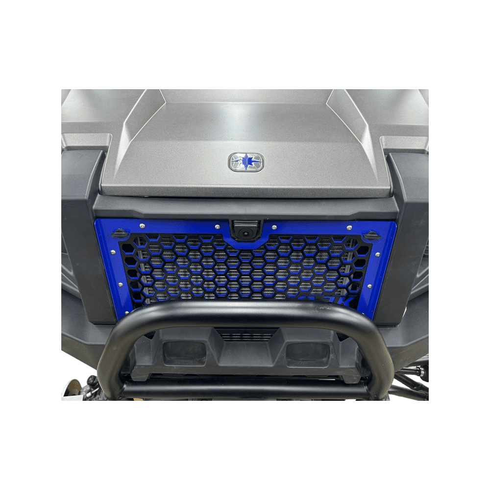 Polaris Xpedition Grille — Polaris Xpedition Grill by AJK Offroad of Blue Grill Close Up of Front