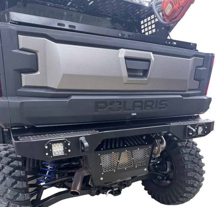Polaris Xpedition Rear Bumper — Polaris Xpedition Rear Bumper by AJK Offroad Low Wide View