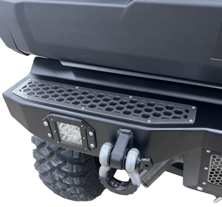 Polaris Xpedition Rear Bumper — Polaris Xpedition Rear Bumper by AJK Offroad Close Up of Left Side