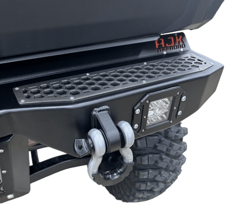 Polaris Xpedition Rear Bumper — Polaris Xpedition Rear Bumper by AJK Offroad Close Up of Right Bumper