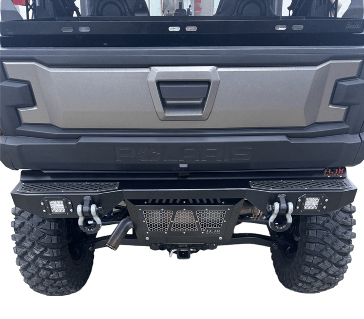 Polaris Xpedition Rear Bumper — Polaris Xpedition Rear Bumper by AJK Offroad Straight Back View