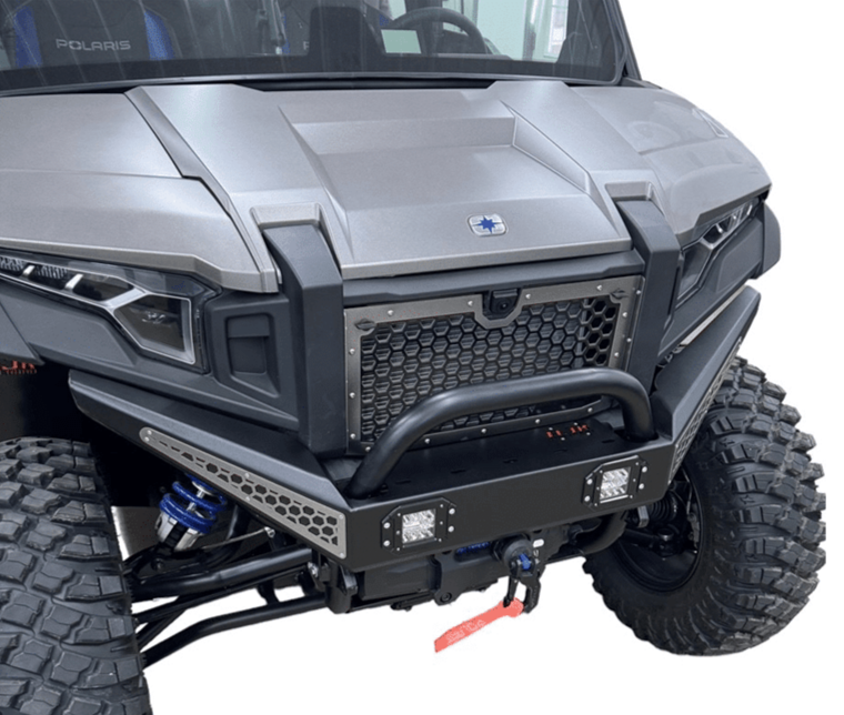 Polaris Xpedition Front Bumper — Polaris Xpedition Front Bumper by AJK Offroad Front Left Side View