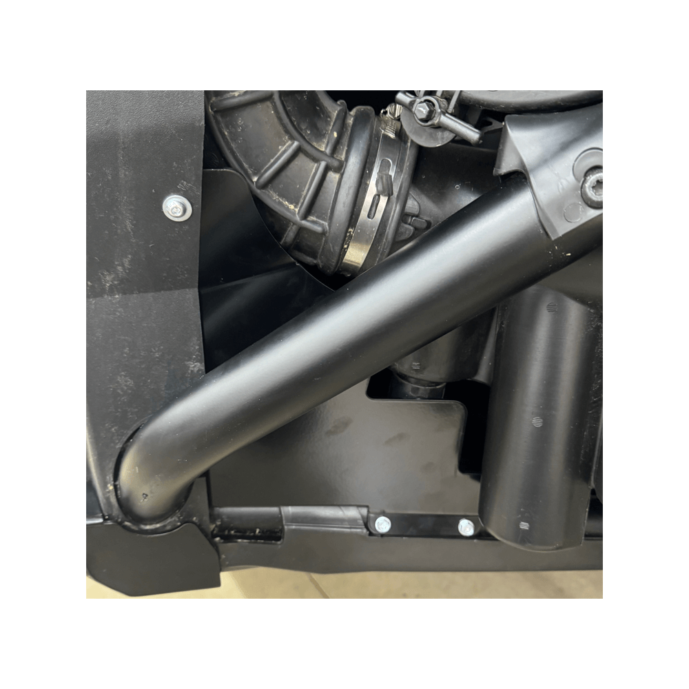 Polaris Xpedition Rear Mud Guards — Polaris Xpedition Rear Mud Guards Under View