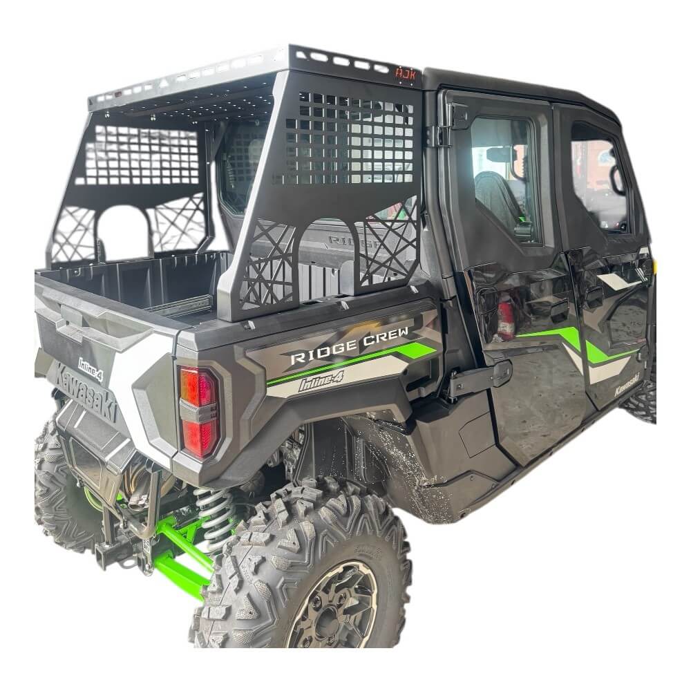 Kawasaki Ridge Bed Rack with Enclosure — product view