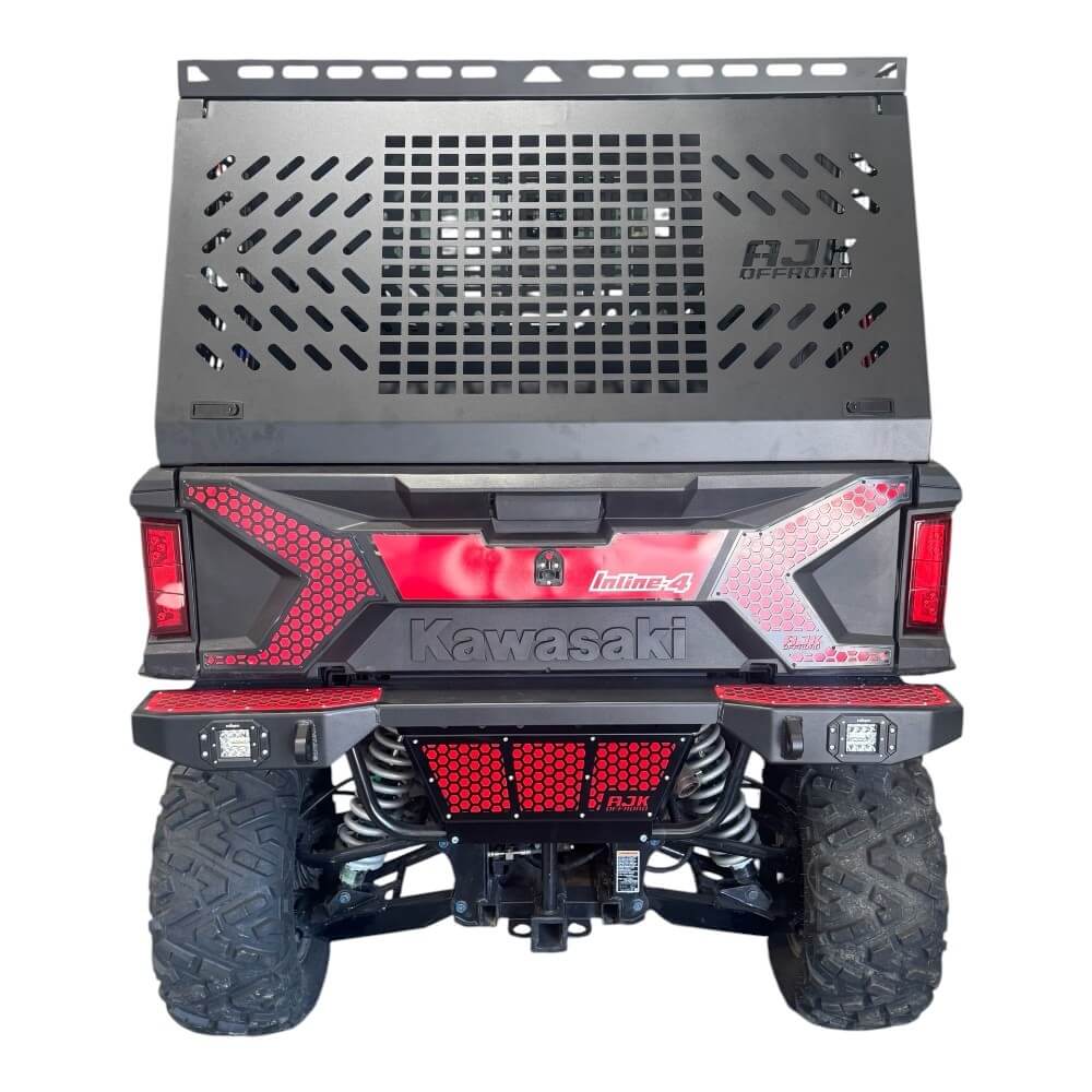 Kawasaki Ridge Bed Rack with Enclosure — product view
