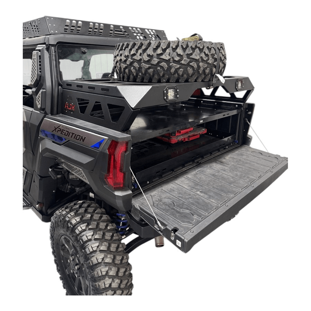 Polaris Xpedition Spare Tire Carrier / Bed Rack — product view