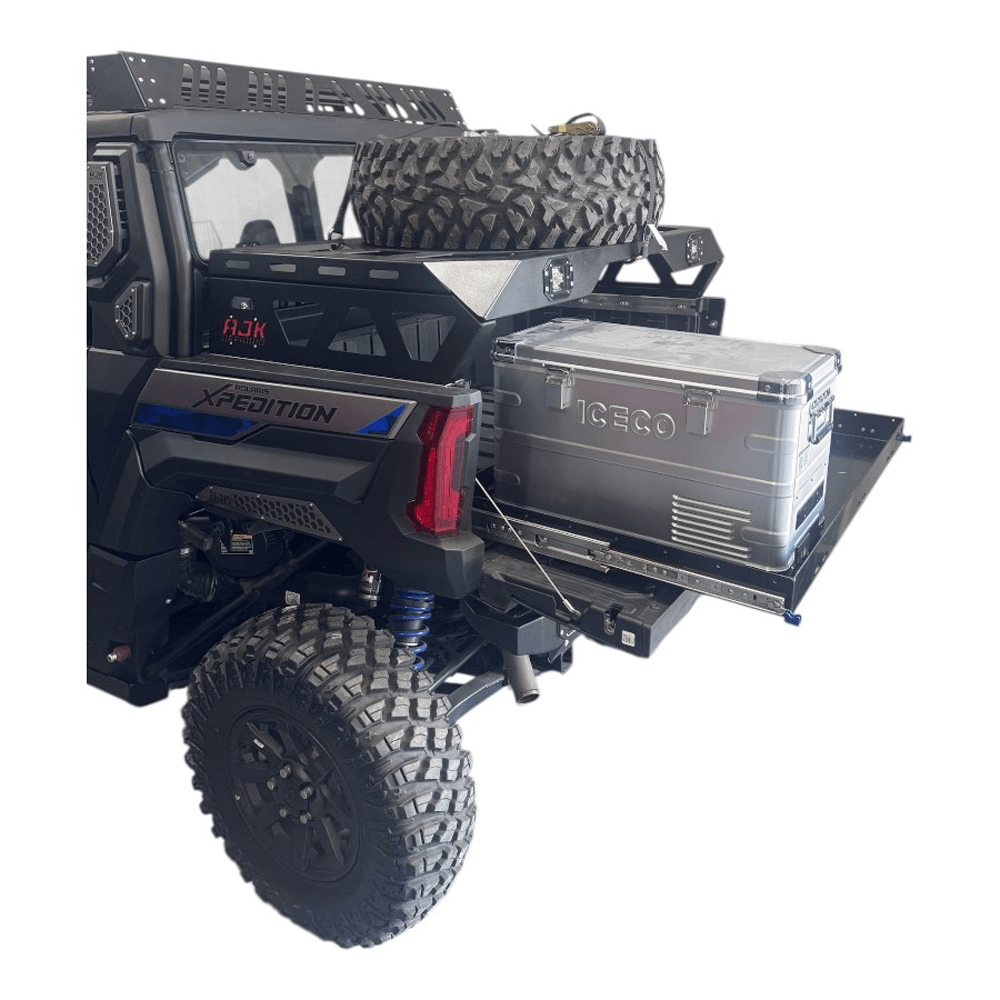 Polaris Xpedition Spare Tire Carrier / Bed Rack — product view