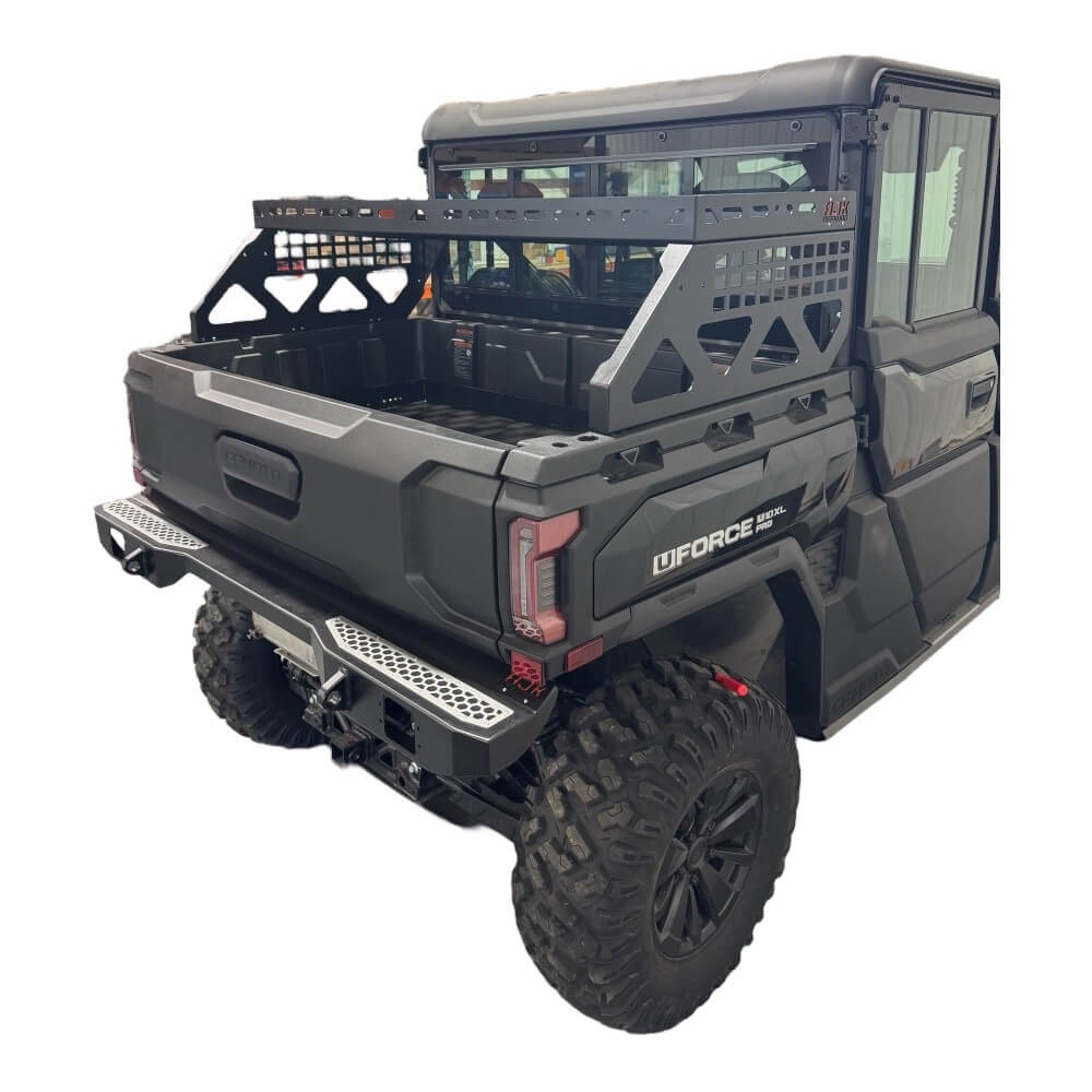 CFMOTO UFORCE U10 Short Headache Rack 3/4 Rack — product view