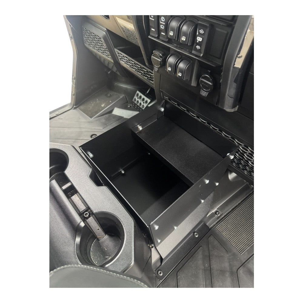 Polaris Ranger XD 1500 Front Seat Center Floor Storage — product view