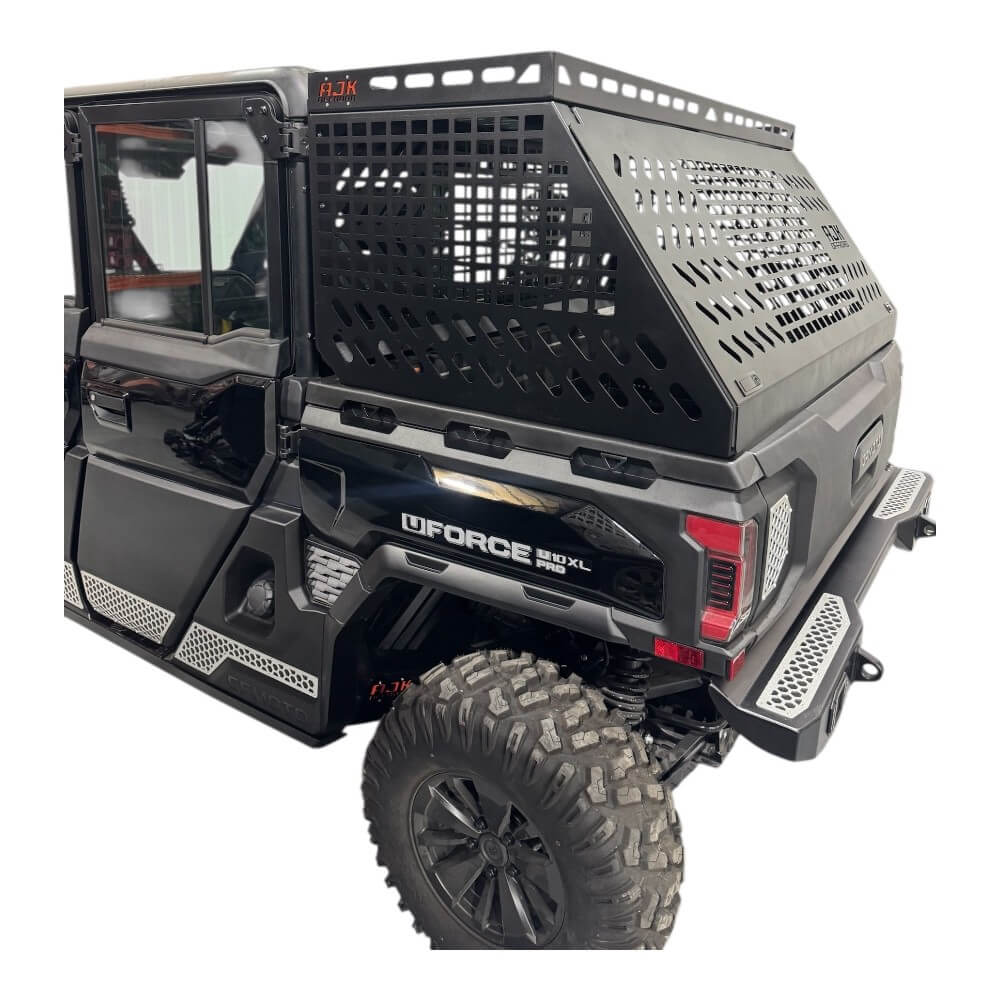 CFMOTO UFORCE U10 Tall Bed Rack with Enclosure — product view