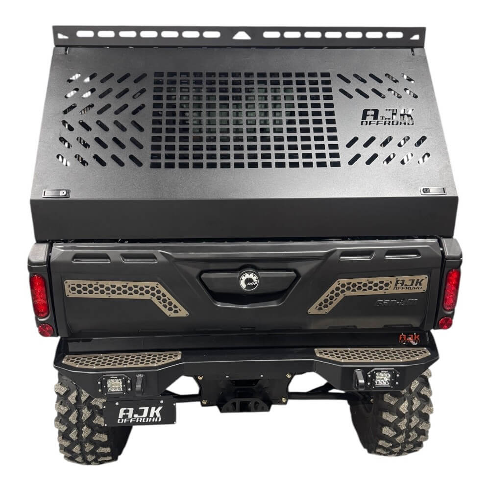 Can-Am Defender HD10-HD11 Tall Bed Rack with Enclosure — product view