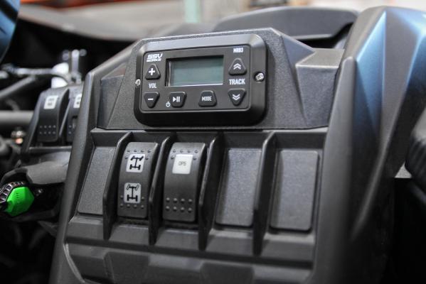 2017 - 2025 CanAm Maverick X3 Dash Mounting Panel for MRB3 Bluetooth Media Controller - Rad UTV Parts