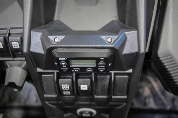 2017 - 2025 CanAm Maverick X3 Dash Mounting Panel for MRB3 Bluetooth Media Controller - Rad UTV Parts