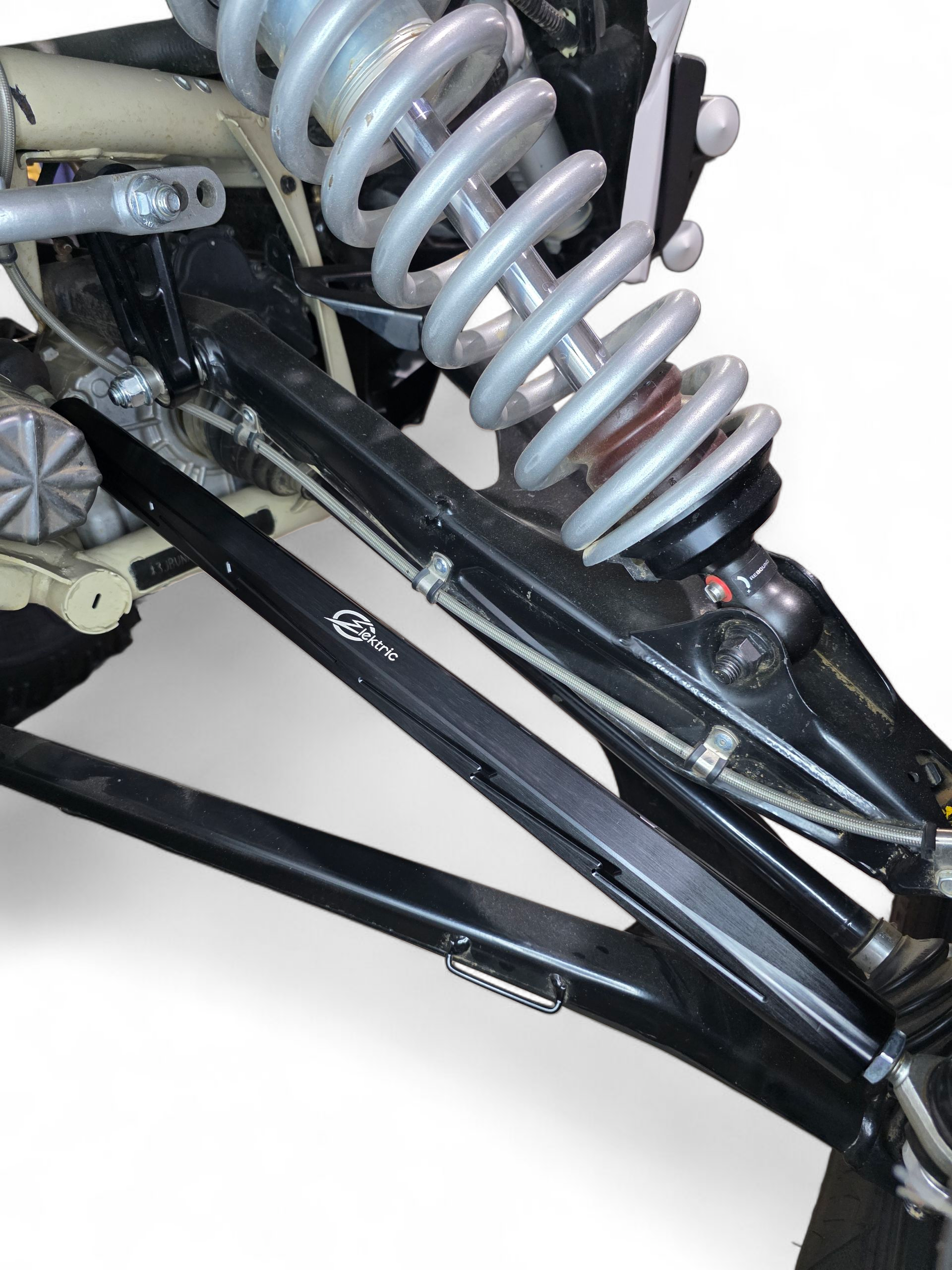 2017+ Can Am X3 Maverick Billet Tie Rods Anodized Black (RS 72" Model Only)