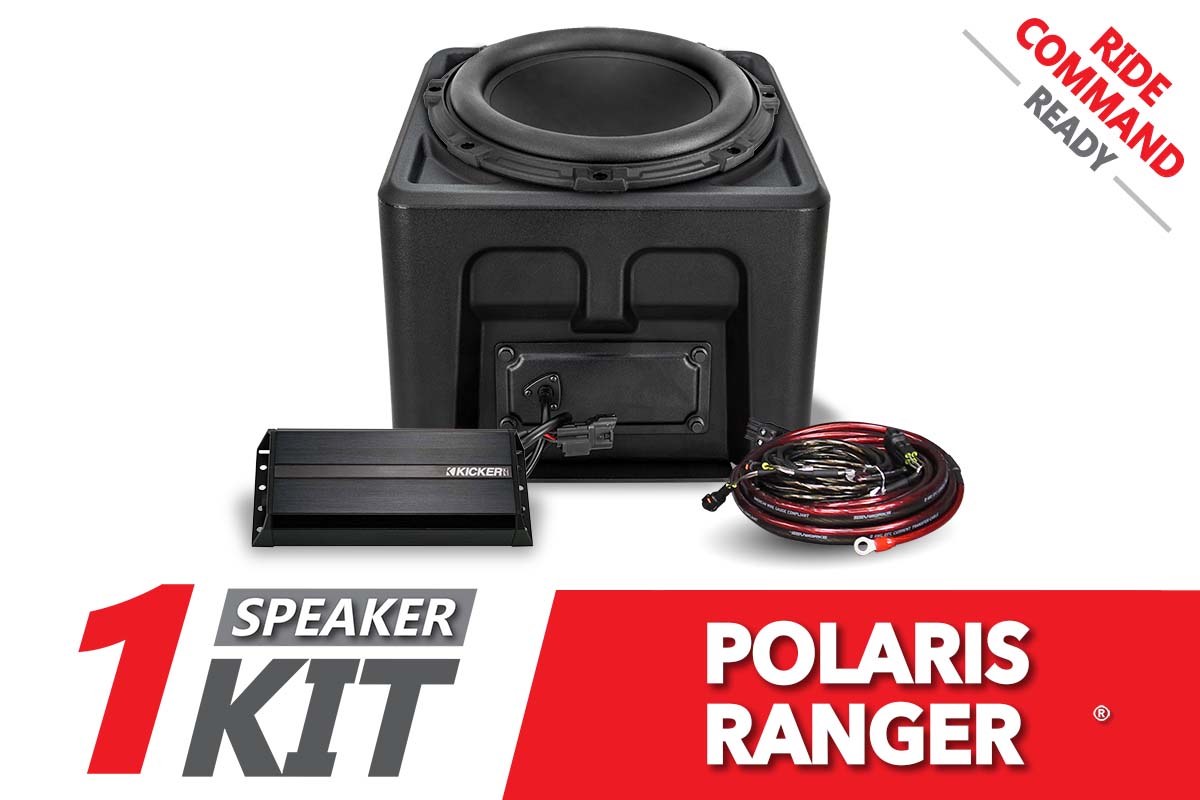 2018 - 2024 Polaris Ranger XP1000 10in Subwoofer for Ride - Command - Rad UTV Parts