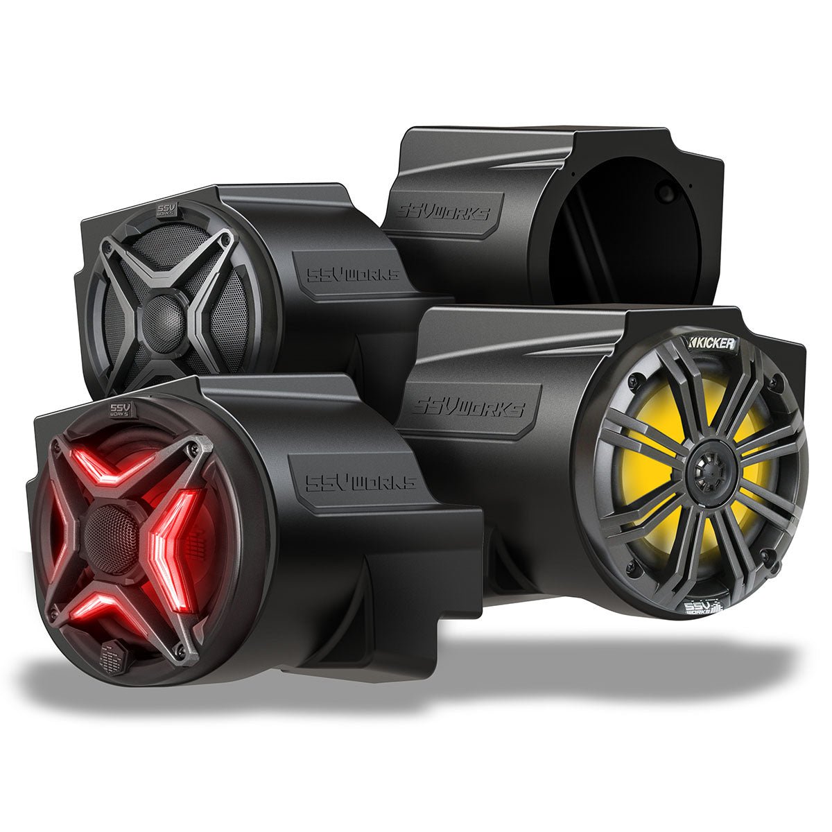 2020 - 2024 Polaris® RZR Pro Series In - Dash 6.5" Speaker - Pods - Rad UTV Parts