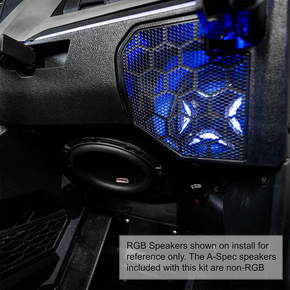 2020 - 2024 Polaris® RZR PRO Series Phase - 1 A - Spec 2 - Speaker 200watt System w/JVC - Rad UTV Parts