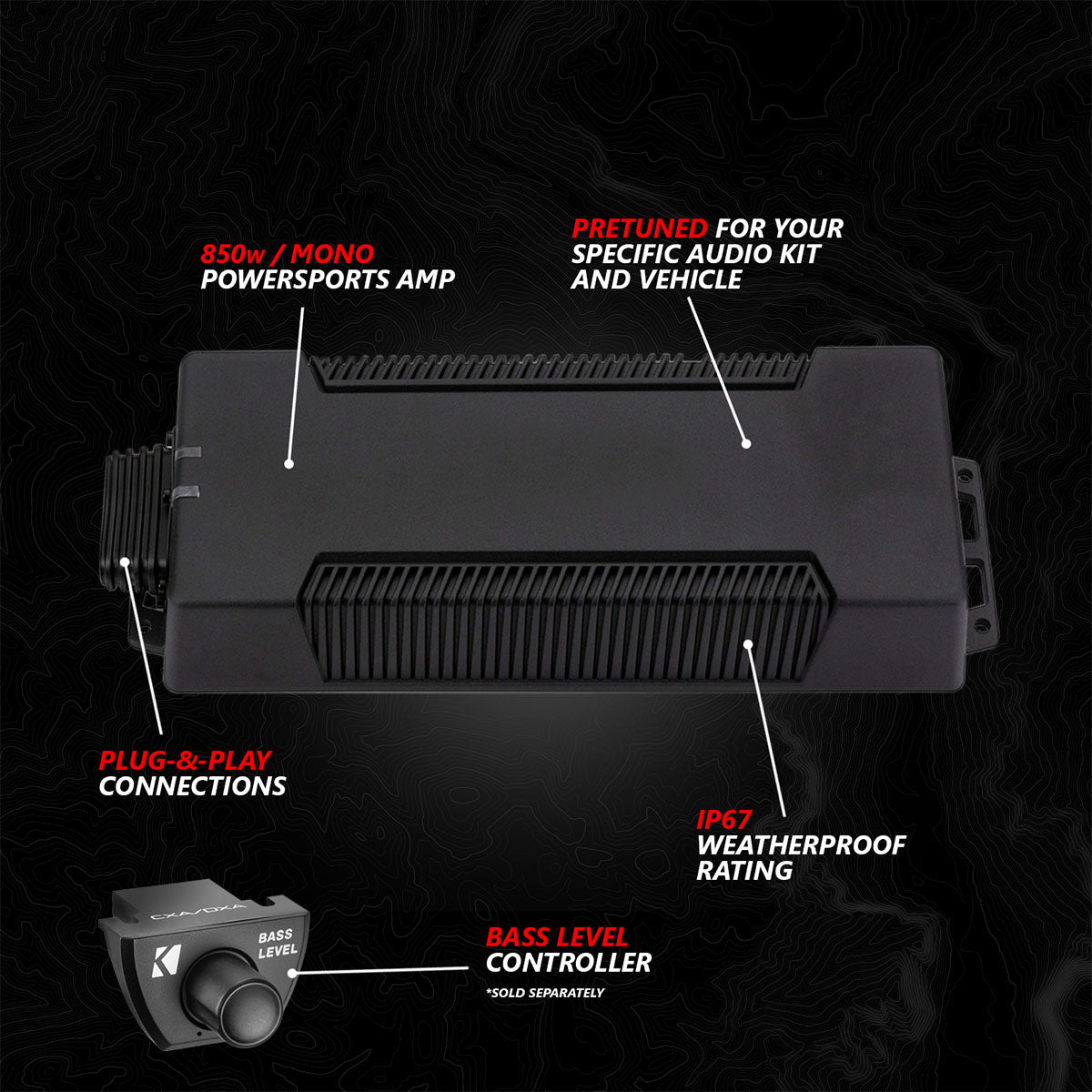 2020 - 2024 Polaris® RZR PRO Series Phase - 6 K - Spec 6 - Speaker 1400watt System w/JVC - Rad UTV Parts