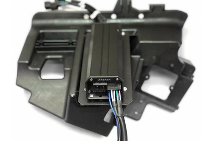 2020-2024 Polaris RZR Pro Under-Dash 10in Subwoofer Enclosure for Ride Command - Rad UTV Parts