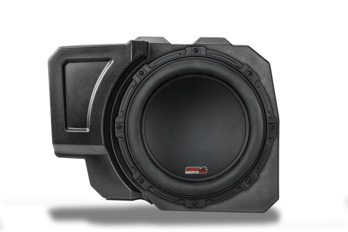 2020 - 2025 Polaris RZR Pro R/Turbo R/Pro XP 4 Rear - Seat 10in Subwoofer - Enclosure - Rad UTV Parts