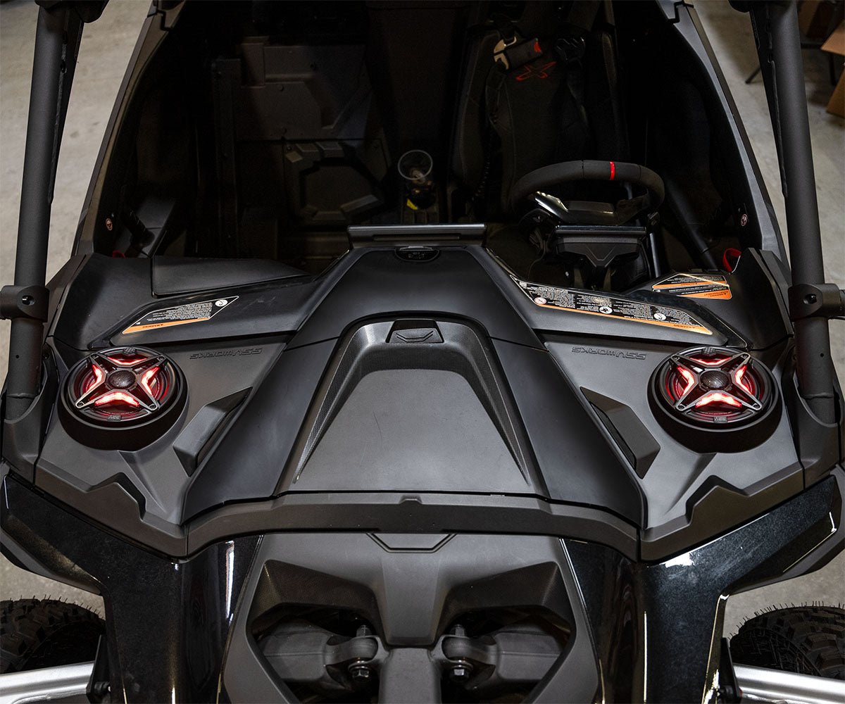 2024 - 2025 Can - Am® Maverick R Front - Dash 6.5" Speaker - Panels - Rad UTV Parts