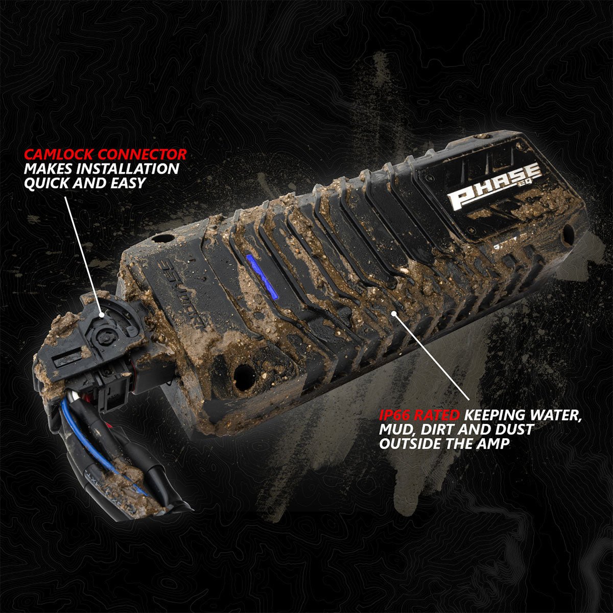 2024 - 2025 Can - Am® Maverick R, Phase - 2 A - Spec 800watt 4 - Speaker System - Rad UTV Parts