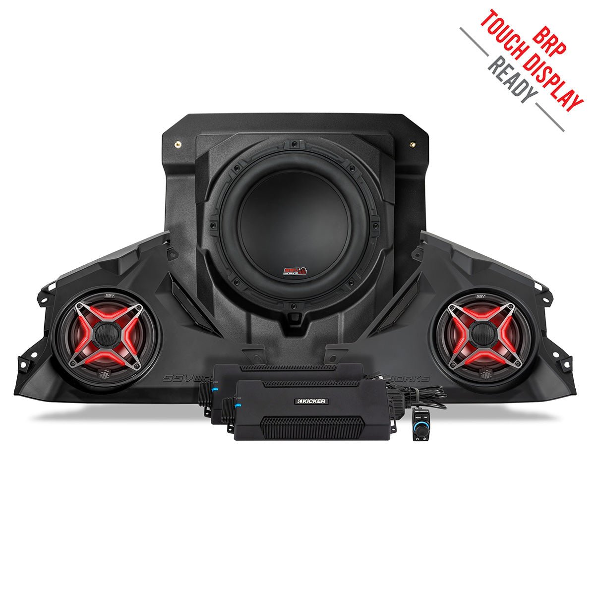 2024 - 2025 Can - Am® Maverick R, Phase - 3 V - Spec 1650watt 3 - Speaker System - Rad UTV Parts