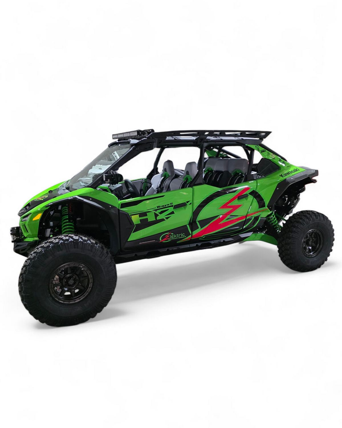2026 Kawasaki Teryx H2 Aluminum Roof Rack - product view 2