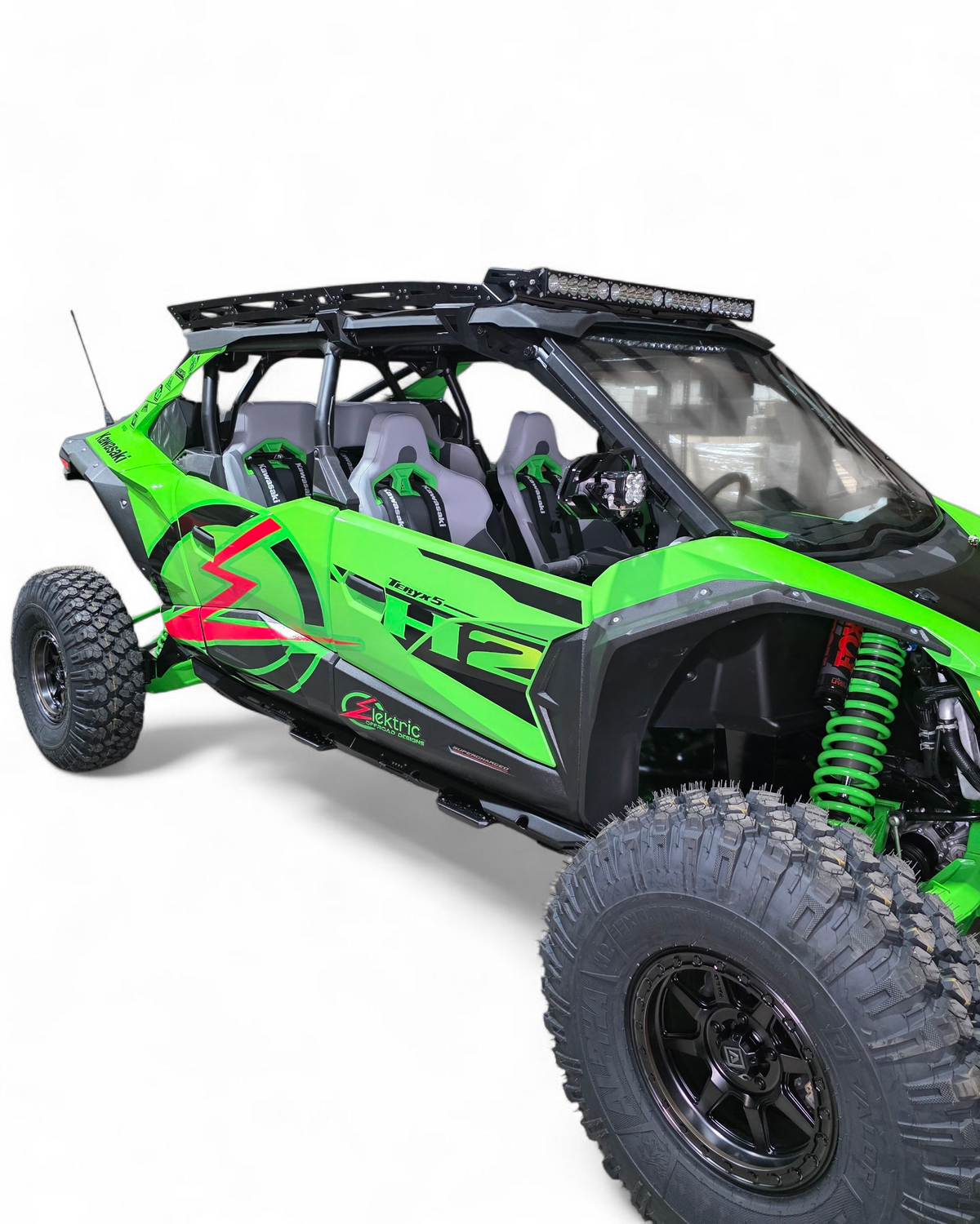 2026 Kawasaki Teryx H2 Aluminum Roof Rack - product view 3