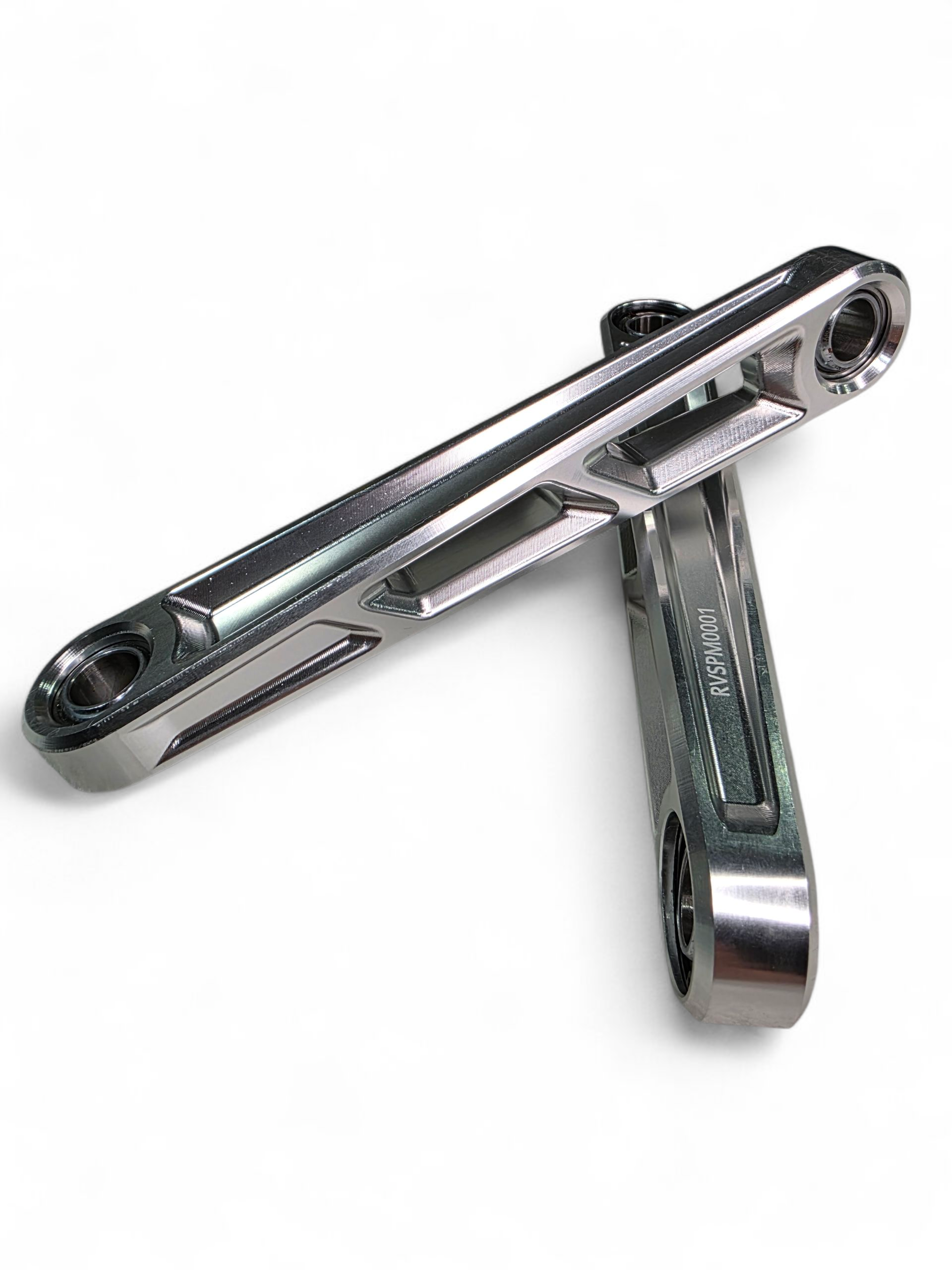 2024+ Can Am Maverick R Front Sway Bar Links Anodized (Clear)