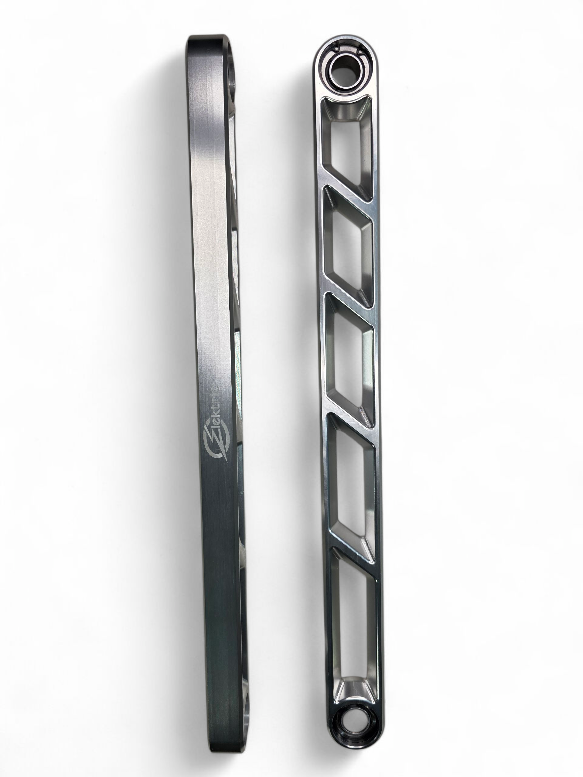 2024+ Can Am Maverick R Rear Sway Bar Links Anodized Clear