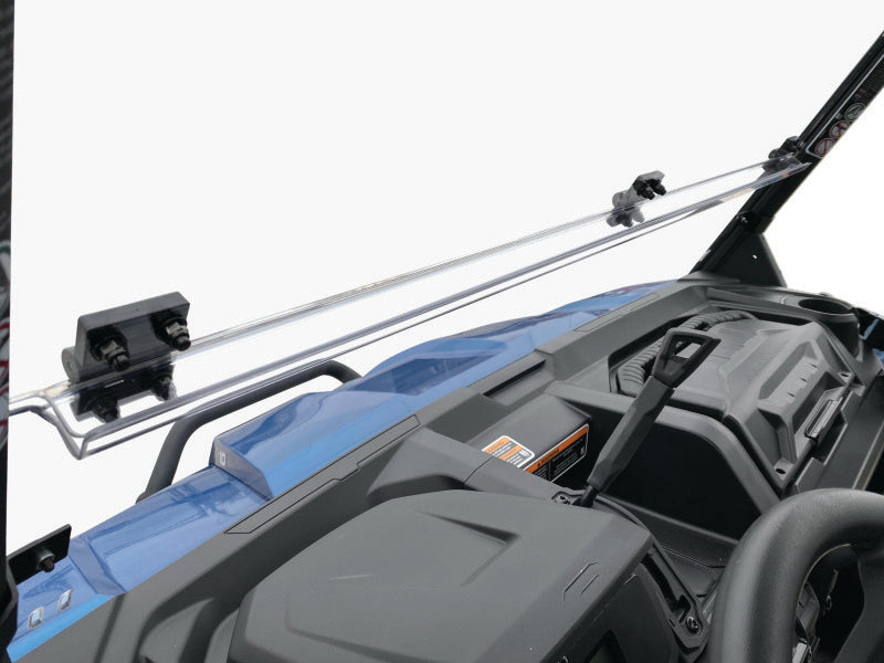 Can-Am Defender HD5/7/8/10 Windbreak Folding Windshield - QuadBoss - additional view