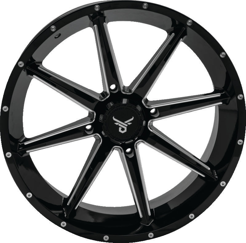 QuadBoss Slicer 20x7 UTV Wheel – 4x156