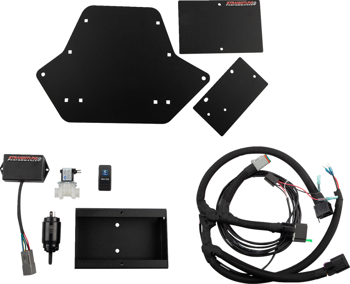 Straightline Belt Aid Cooling System for Polaris RZR - 1142-0985