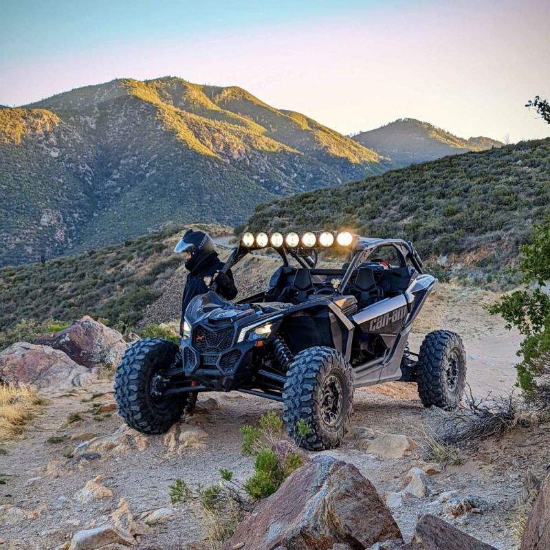 45" Pro6 Gravity® LED - 7-Light - Light Bar System - 140W Combo Beam - for 17-23 Can-Am Maverick X3 - Rad UTV Parts