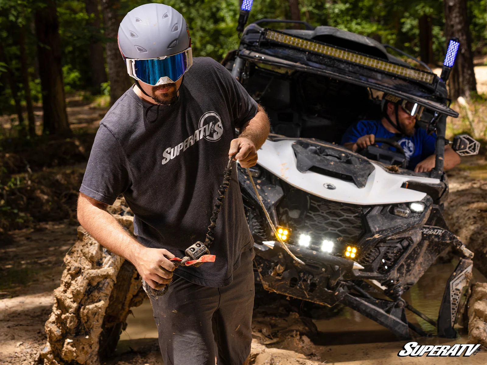4500 Lb. UTV/ATV SuperATV Winch (With Wireless Remote & Synthetic Rope)